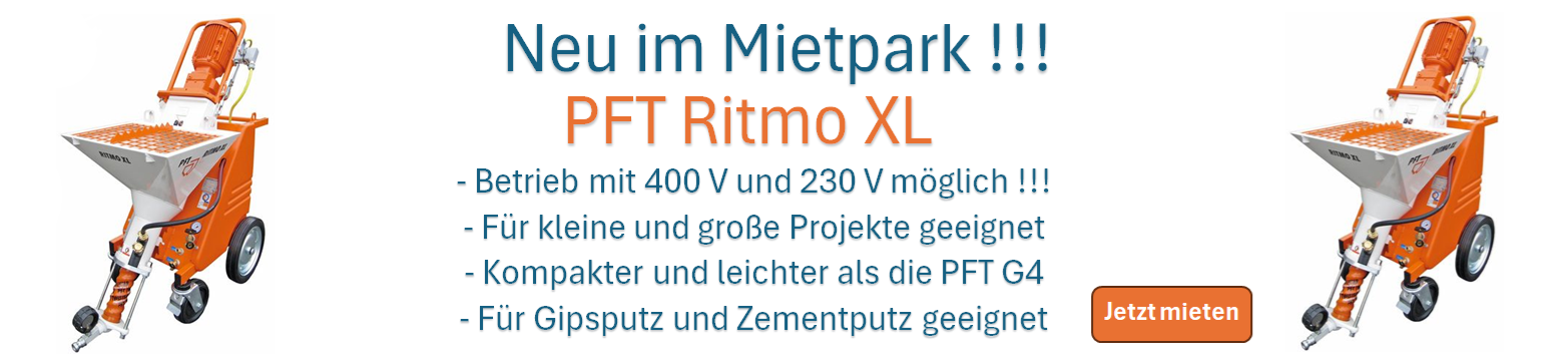 PFT Ritmo XL mieten