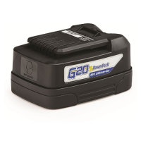 Graco G20, 20V Li-Ion Battery Pack - 17C930 - 16D558